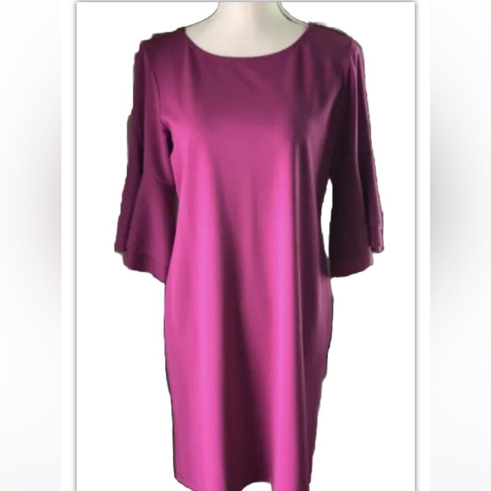 NWT Women’s Tiana B Gorgeous Magenta Knee Length Dress Size 6P